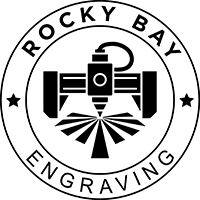 Rocky Bay Engraving - logo
