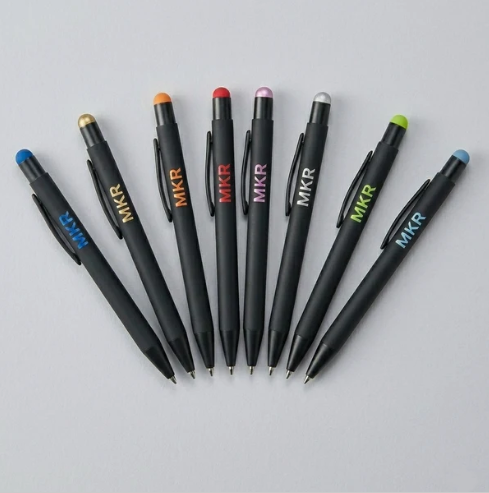 Custom Engraved Soft-Touch Stylus Pens - Image 2